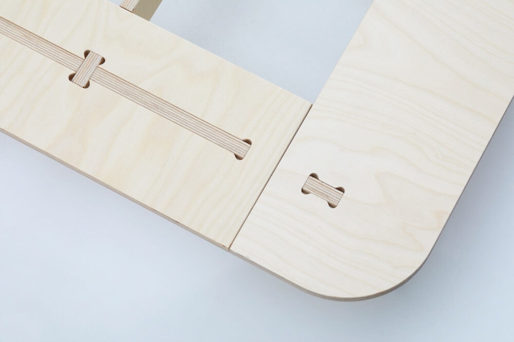 CRAIG Futon Bett nachhaltig mit Holzverbindung
